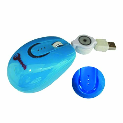 Mouse Optico Retractil USB Etouch MC-320, wizard