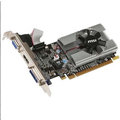 Tarjeta de video MSI 1G DDR3 GeForce 210
