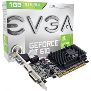 Tarjeta gráfica EVGA GeForce GT 610 1Gb DDR3