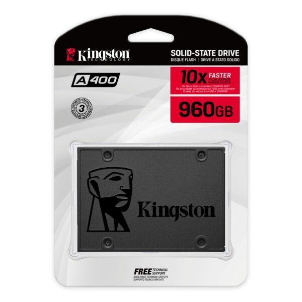 Unidad de Estado Solido Kingston SA400S37/960G - Imagen 2