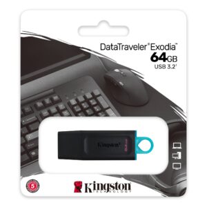 Unidad Flash USB DataTraveler Exodia/64GB